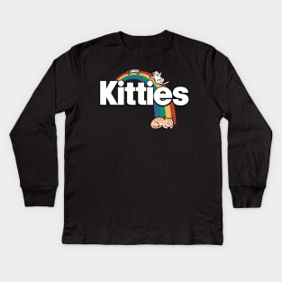 Rainbow Cats Kids Long Sleeve T-Shirt